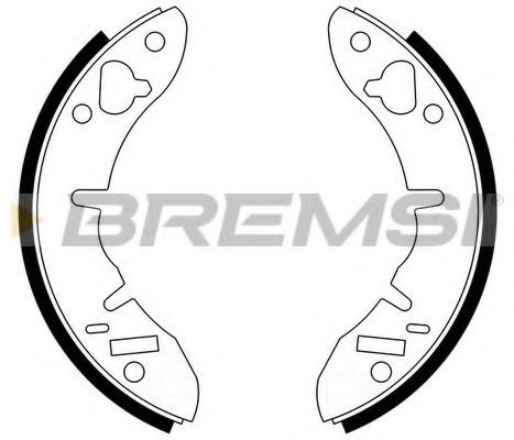 BREMSI GF0262