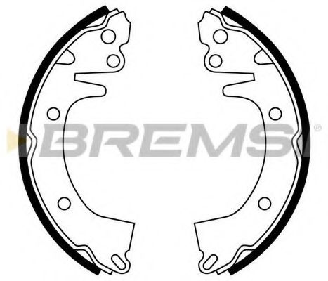 BREMSI GF0732