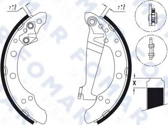 FOMAR Friction FO 0344