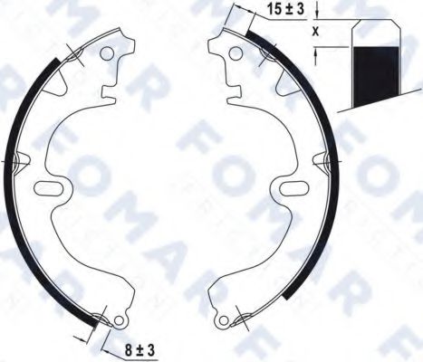 FOMAR Friction FO 0406