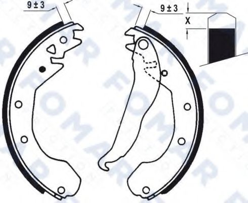 FOMAR Friction FO 0418