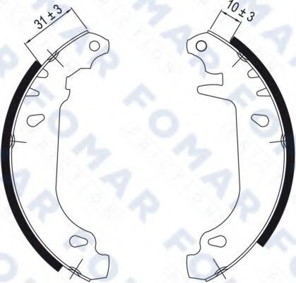 FOMAR Friction FO 0424