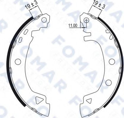 FOMAR Friction FO 0425