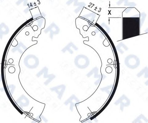 FOMAR Friction FO 0451