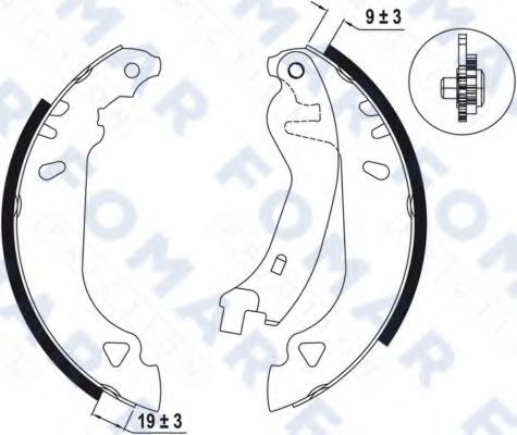 FOMAR Friction FO 0457