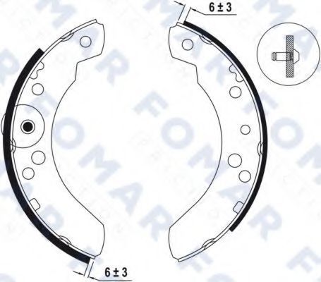 FOMAR Friction FO 0461