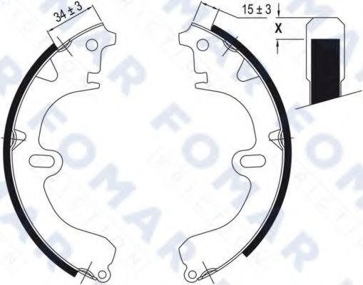 FOMAR Friction FO 0491