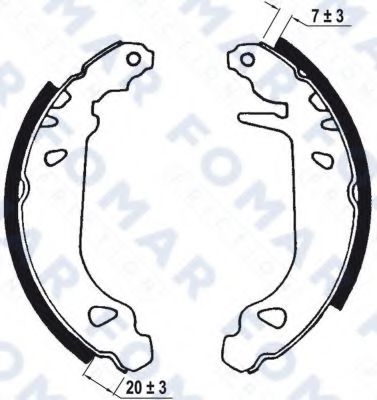 FOMAR Friction FO 0537