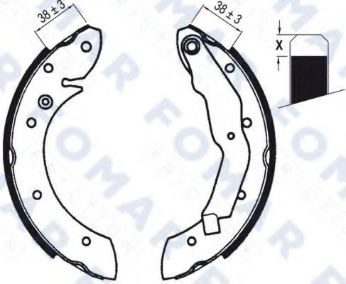 FOMAR Friction FO 0579