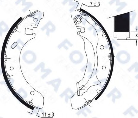 FOMAR Friction FO 0581