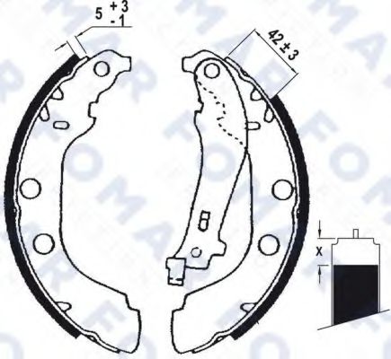 FOMAR Friction FO 0631