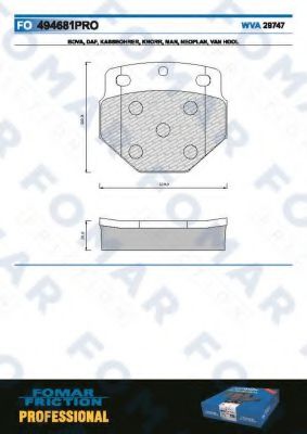 FOMAR Friction FO 494681