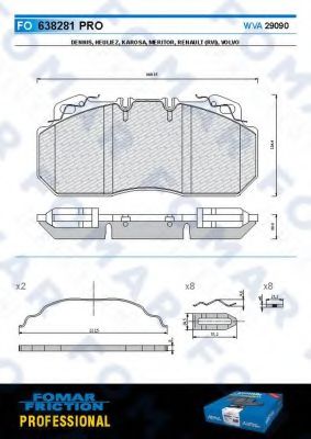 FOMAR Friction FO 638281