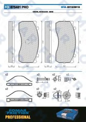 FOMAR Friction FO 675481