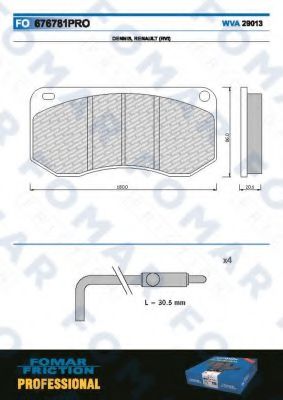 FOMAR Friction FO 676781