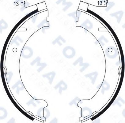 FOMAR Friction FO 9029