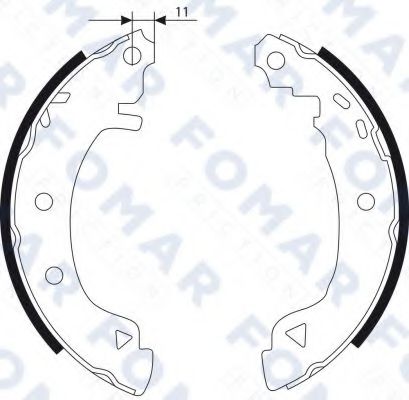 FOMAR Friction FO 9076