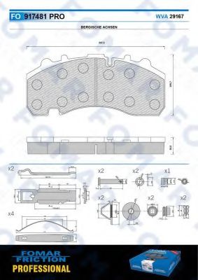 FOMAR Friction FO 917481