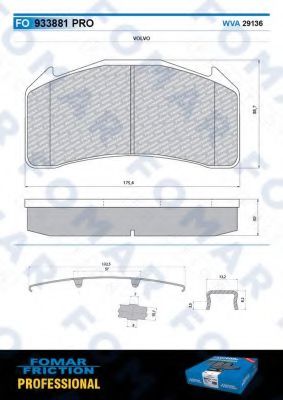 FOMAR Friction FO 933881