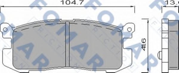 FOMAR Friction FO 420581