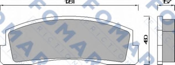 FOMAR Friction FO 430181