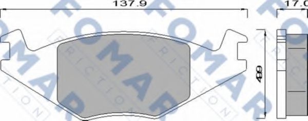 FOMAR Friction FO 436881