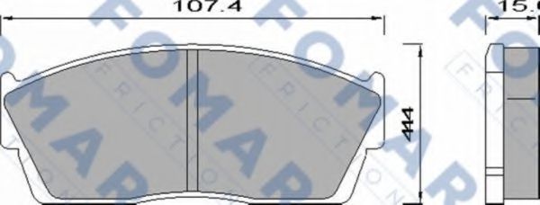 FOMAR Friction FO 442181