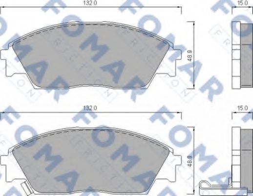 FOMAR Friction FO 444781