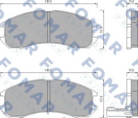 FOMAR Friction FO 445081