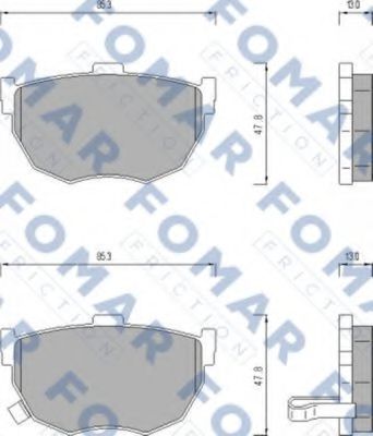 FOMAR Friction FO 451681