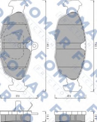 FOMAR Friction FO 470081