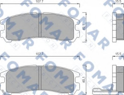 FOMAR Friction FO 479481