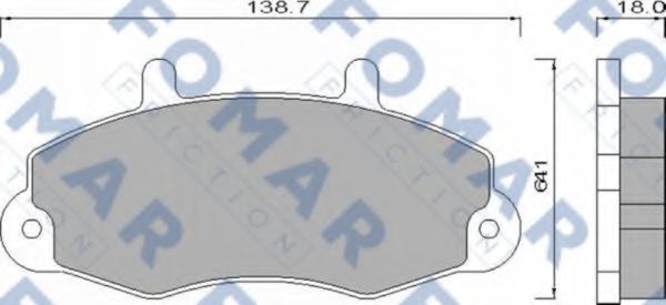 FOMAR Friction FO 483781