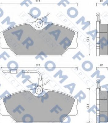 FOMAR Friction FO 492681