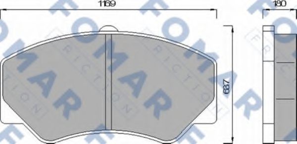 FOMAR Friction FO 498381