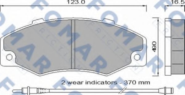 FOMAR Friction FO 546881