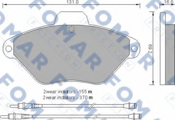 FOMAR Friction FO 592581