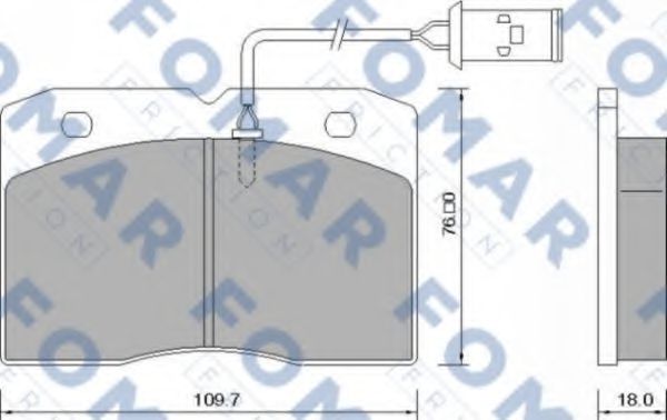 FOMAR Friction FO 628281