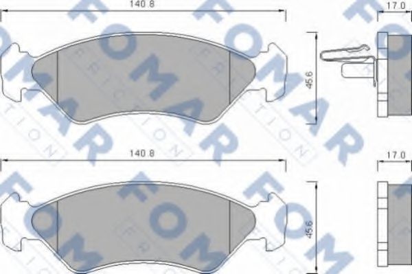 FOMAR Friction FO 633481