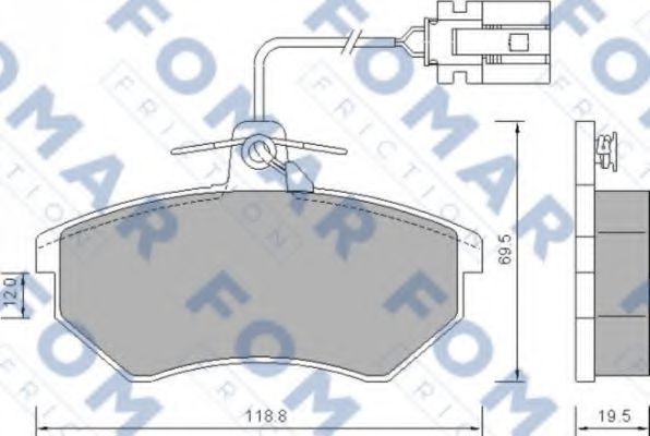 FOMAR Friction FO 634381