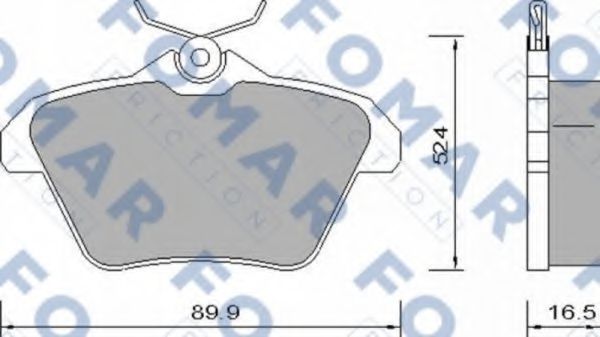 FOMAR Friction FO 650081