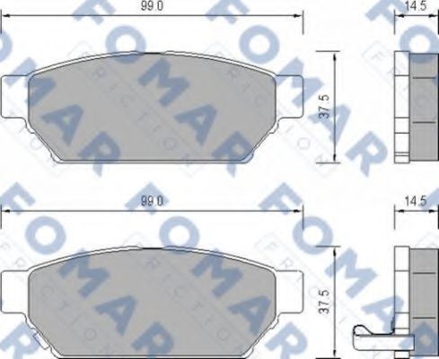 FOMAR Friction FO 652781