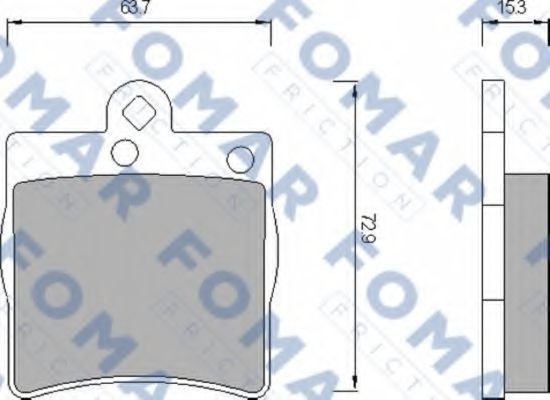 FOMAR Friction FO 653581