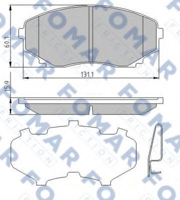 FOMAR Friction FO 663781