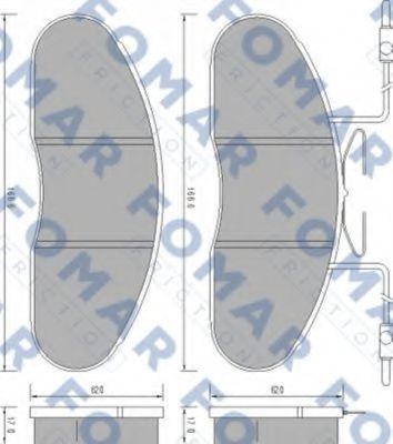 FOMAR Friction FO 664281