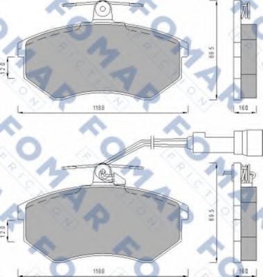 FOMAR Friction FO 670281