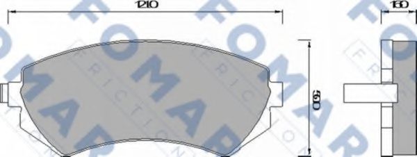 FOMAR Friction FO 679481