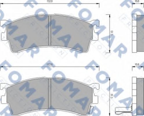 FOMAR Friction FO 679881