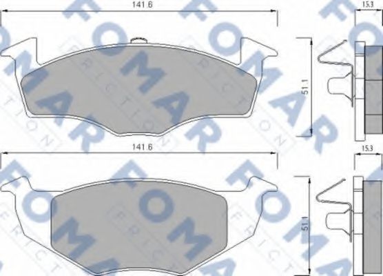 FOMAR Friction FO 682581