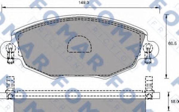 FOMAR Friction FO 684581